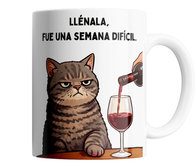 Llenala  fue una semana dificil  - meme 