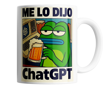 me lo dijo chatgpt - la IA - meme 
