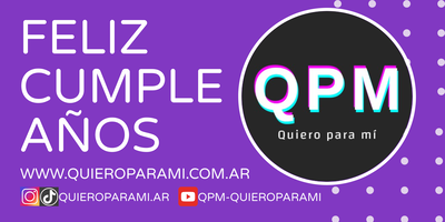 Tarjeta de cumpleaños QPM