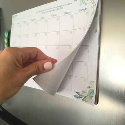 BLOCK PLANNER MENSUAL CON IMÁN