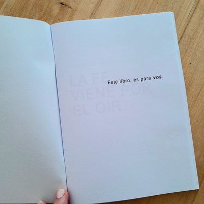 LIBRITO EVANGELÍSTICO  "UNA SEMILLA DE FE" - PDF PARA IMPRIMIR - archivo digital