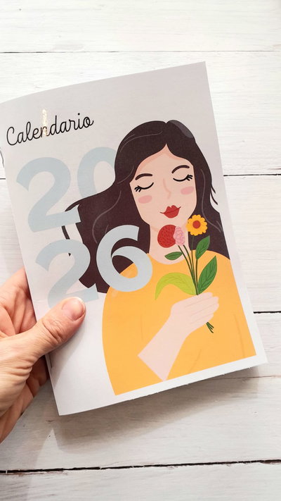 PDF CALENDARIO MENSUAL MUJER COLOR 2026-HOJA TAPA DE REGALO