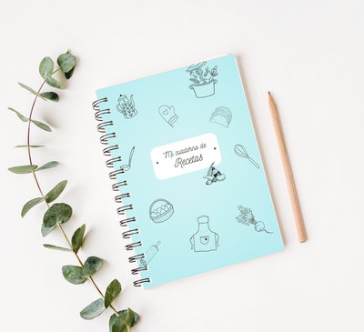 CUADERNO DE RECETAS + TAPA - ARCHIVO DIGITAL - PDF