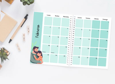 PDF - AGENDA CRISTIANA SEMANAL MUJER 2026 + DISEÑO DE TAPA DE REGALO