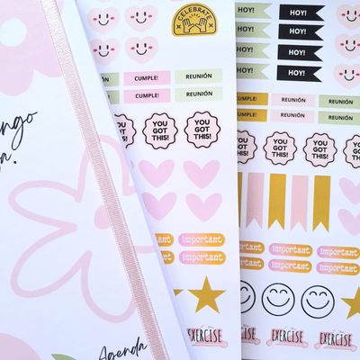 PACK STICKERS PARA AGENDAS- ARCHIVO DIGITAL- JPG