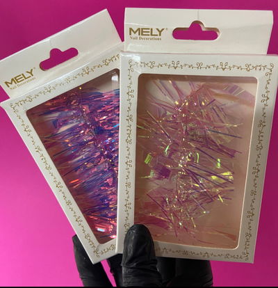 Papel glass tornasolado - Mely