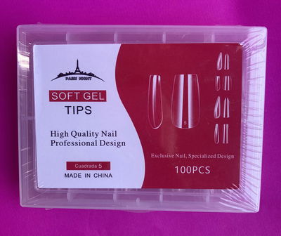 Soft gel tips 100pcs  - Paris Night