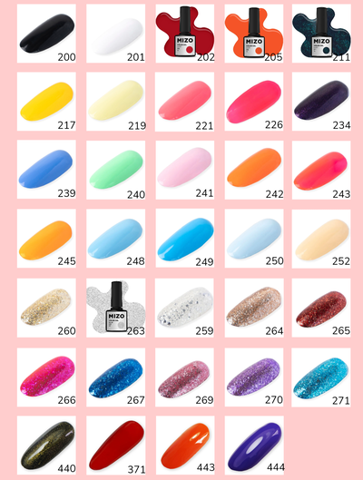 Esmaltes 8 ml - Mizo 