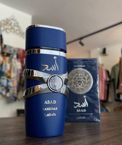 Perfume Árabe Asad Zanzibar - Lattafa 50ml
