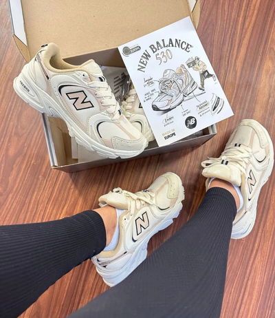 Zapatillas new balance 530 beige 