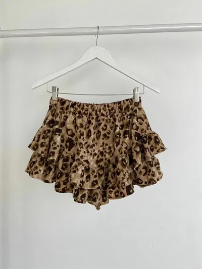 Short  pollera Animal Print