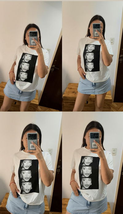 Remera Tini blanco