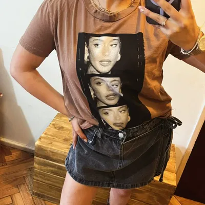 Remera Tini choco