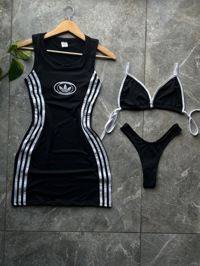 Conjunto vestido+ bikini