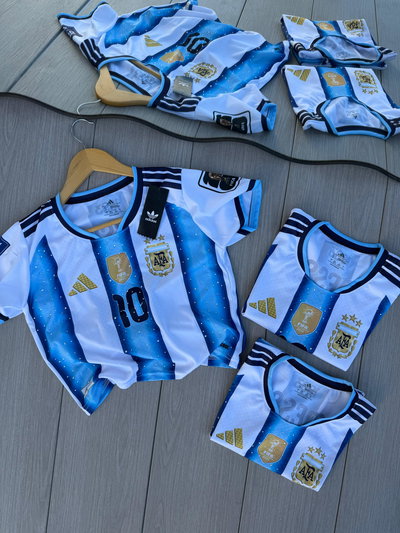 Remera corta argentina dama 