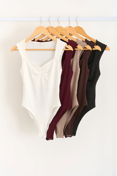 Body con frunce peña