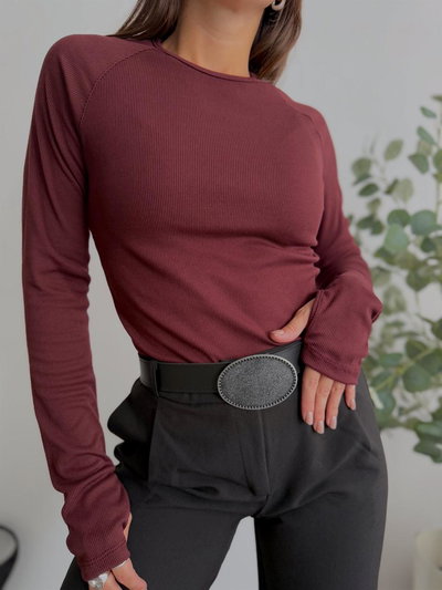 Camiseta Dolce bordo 