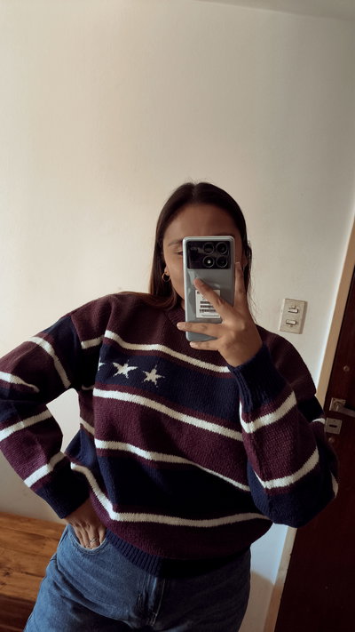 Sweters 3 estrellas azul