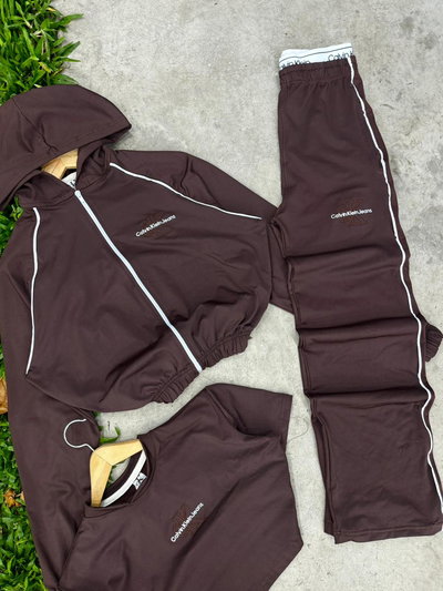 Conjunto Calvin klein chocolate 
