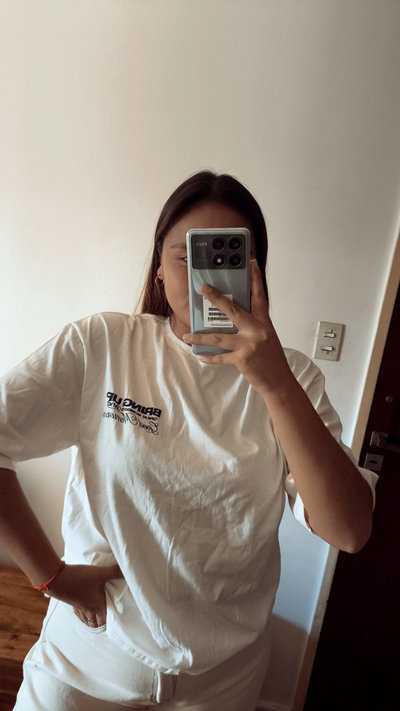 Remera Valen blanca 