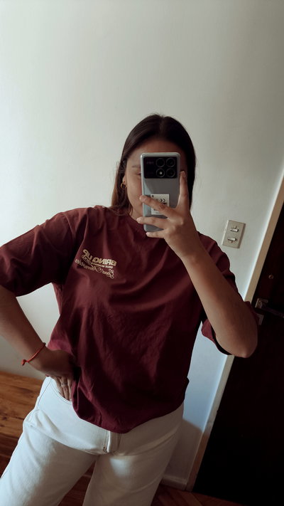 Remera Valen  chocolate 