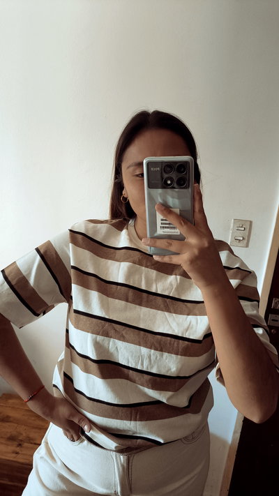 Remera Mocha Lines