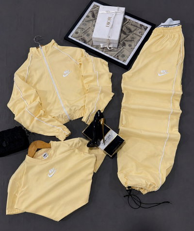 Conjunto trio box bis Amarillo