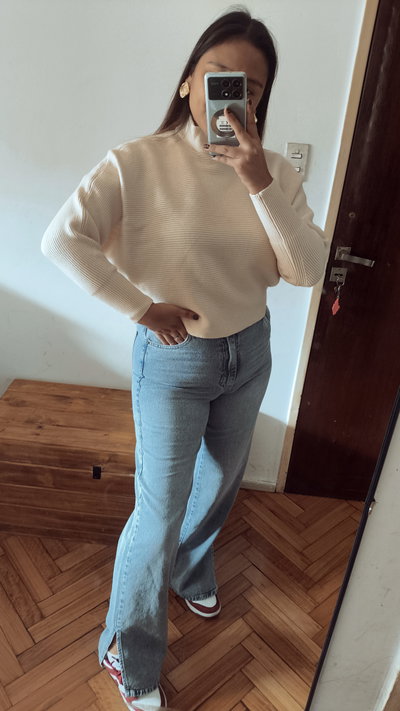 Jeans Alfonsina celeste