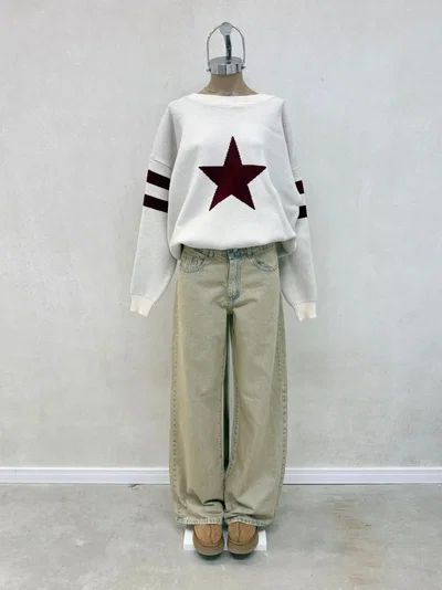 Jeans Wide leg efecto acid