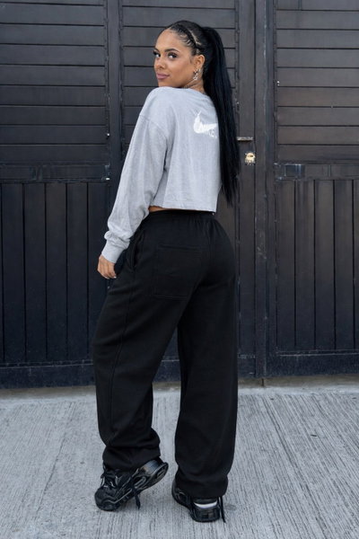 Baggy Palazo Pinza negro 