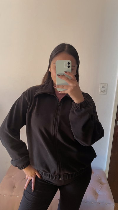 Campera bomber Juli Negro 