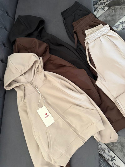 Conjunto importado aura beige 