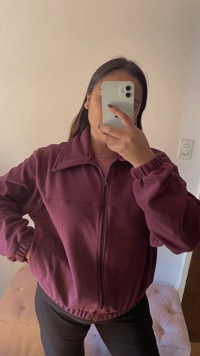 Campera bomber Juli uva
