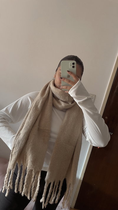 Bufandon Nube Hads Beige 