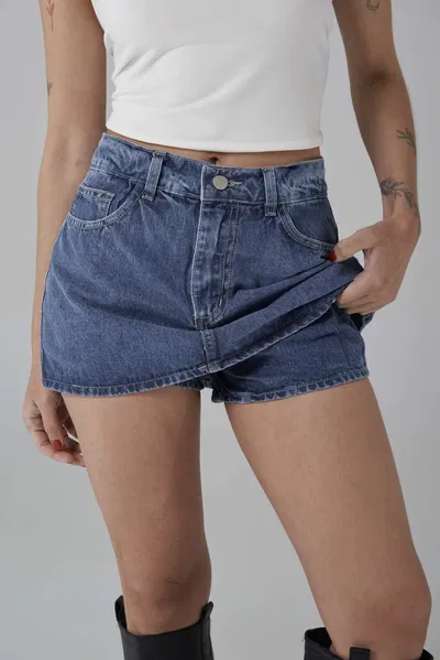 Short  pollera holy azul 