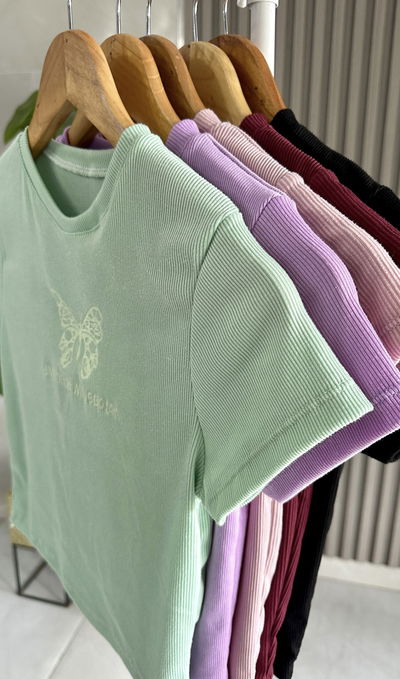 Remera mariposa 
