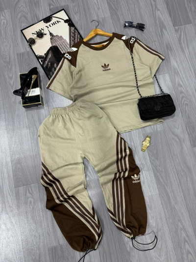  Conjunto Ad Raid beige con choco
