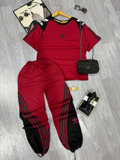  Conjunto Ad Raid rojo