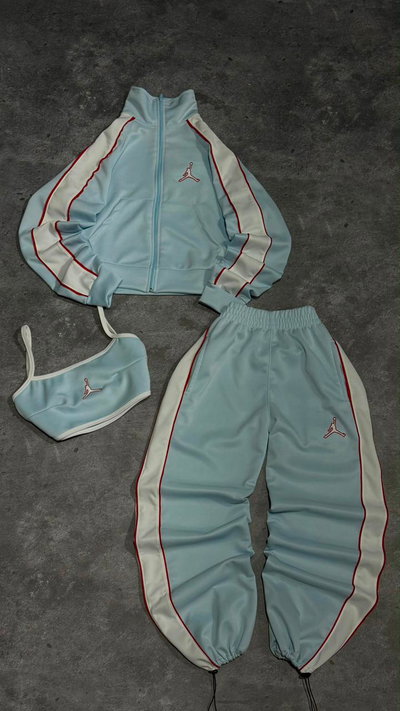 Conjunto jordan celeste 