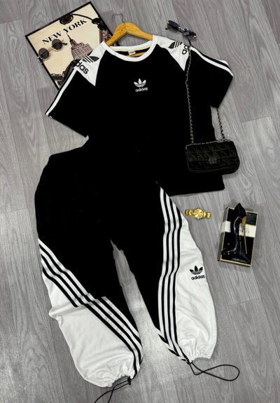  Conjunto Ad Raid negro 
