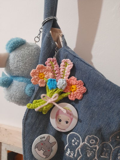llavero mini ramo
