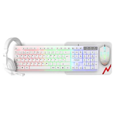 NKB-413B // GAMING COMBO "4 EN 1"