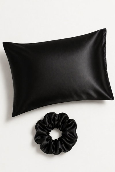 Funda Satén + Scrunchie