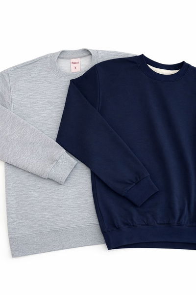 Buzo rústico cuello redondo