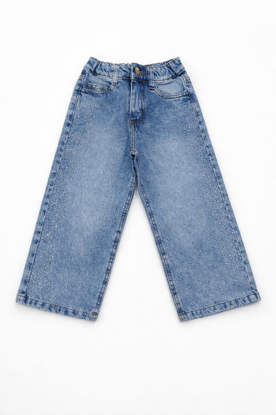 Wide Leg Strass Mif