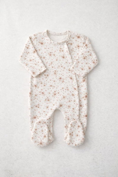 Enterito Flores beige