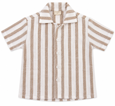 Camisa Lino Rayada