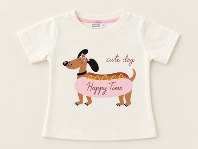 Remera Cute Dog