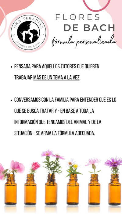 Flores de Bach - Fórmula PERSONALIZADA