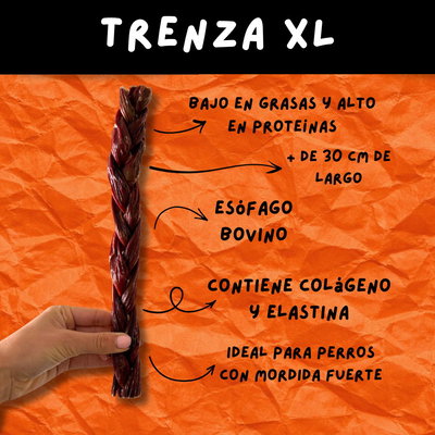TRENZA de CARNE XL